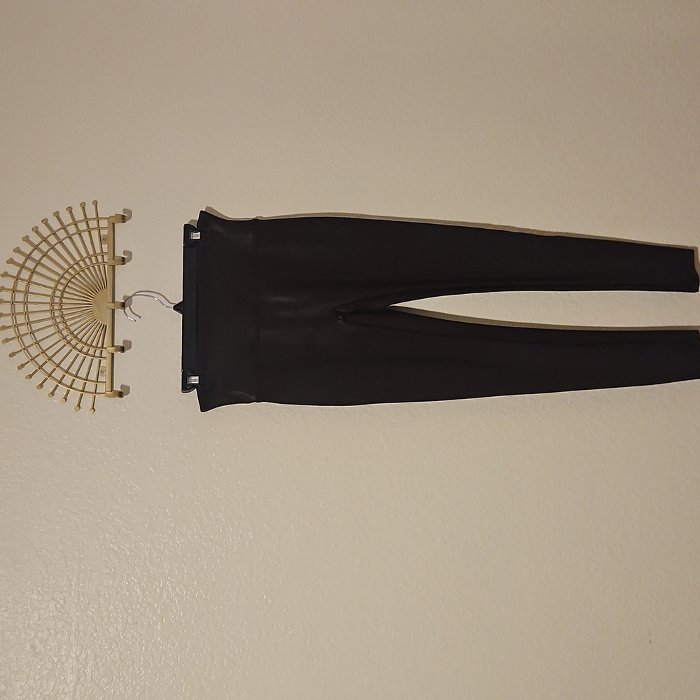 Spanx Faux Leather Leggings NWOT